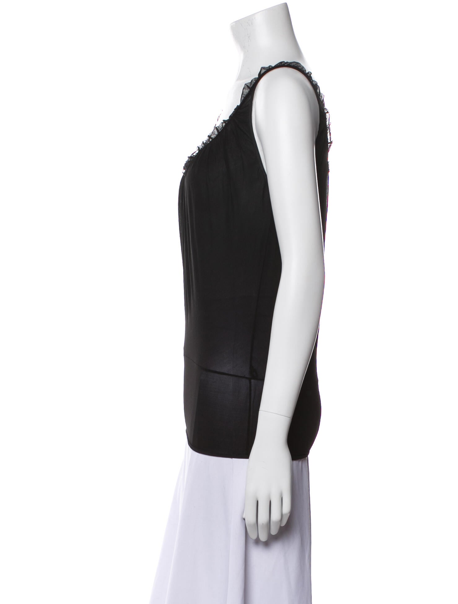 Gucci Scoop Neck Sleeveless Top